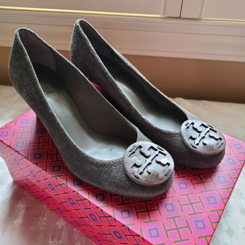 Tory Burch Suede Wedges Shoes *new*